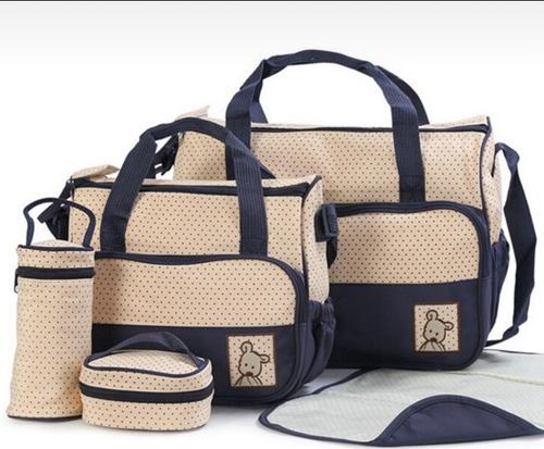 Baby Diaper Bag 5 Pcs