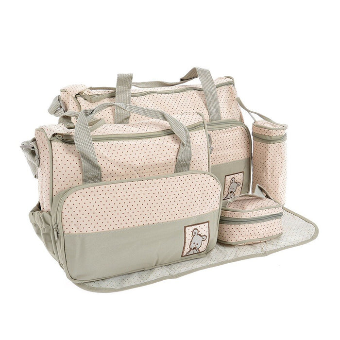Baby Diaper Bag 5 Pcs