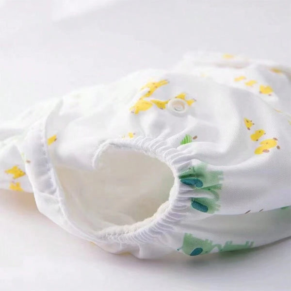Waterproof All-In-One Reusable Diaper Adjustable Printed
