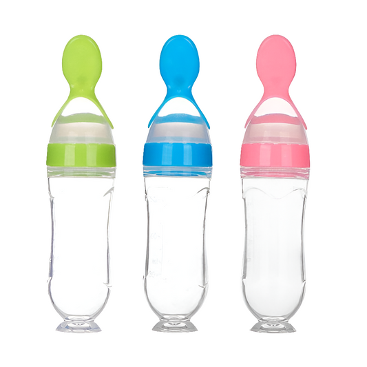Baby Silicone Spoon Feeder | Cerelac Feeder