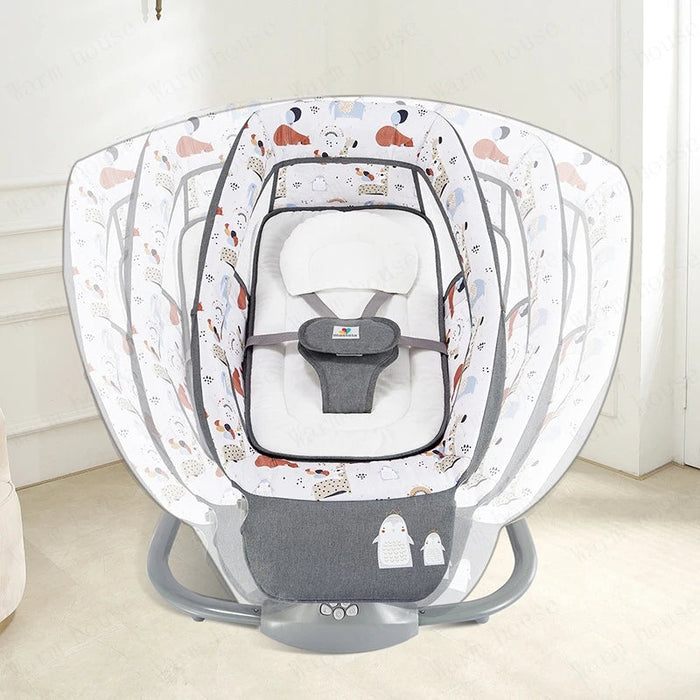 Mastela Baby 3in1 Baby Electric Swing Bear Grey