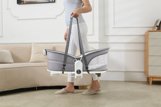Mastela 6In1 Deluxe Multi-Functional Bassinet Grey