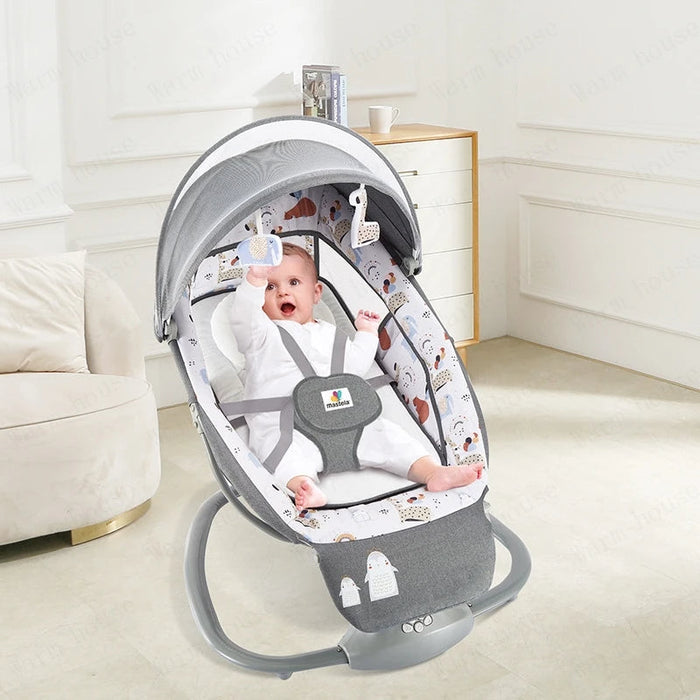 Mastela Baby 3in1 Baby Electric Swing Bear Grey